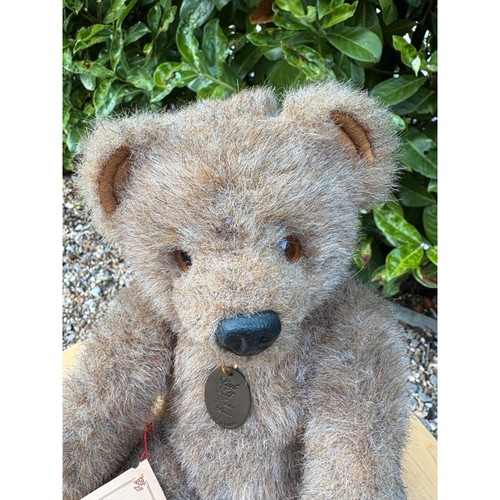 Vintage Little Folk Teddy Bear Handmade Devon G M McBride 1986 - Picture 2 of 9