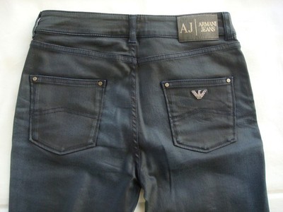 EMPORIO ARMANI Jeans Hose, Gr. W29 / 34 / 36, Dunkelblau gewachst, 1 x getragen