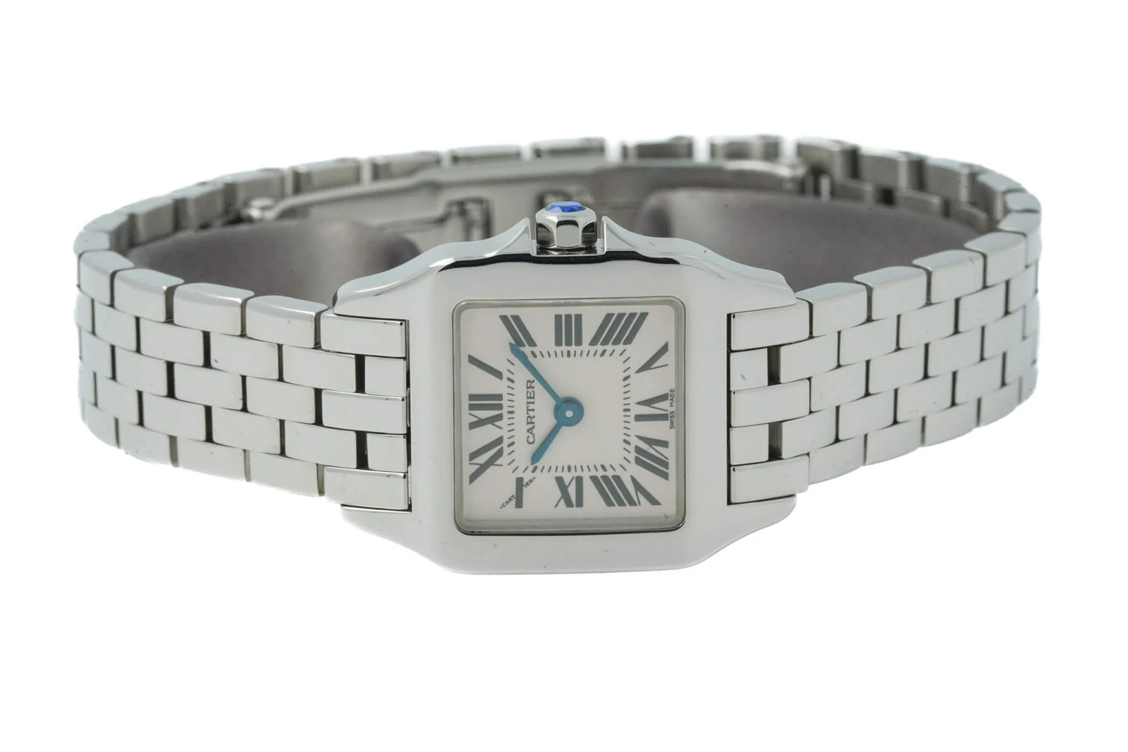 Cartier Santos Demoiselle 2698 Silver Dial 20mm Quartz 10/2004 12399U
