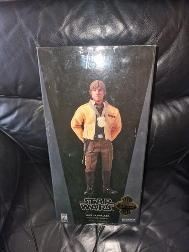 SIDESHOW Exclusive #2141 STAR WARS LUKE SKYWALKER REBEL HERO YAVIN IV 1:6 Scale - Picture 1 of 9
