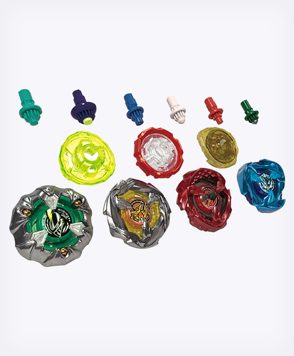 TAKARA TOMY Beyblade X UX-10 Set Personalizzato U con Cavo Bay Nuovo - Foto 5 di 18