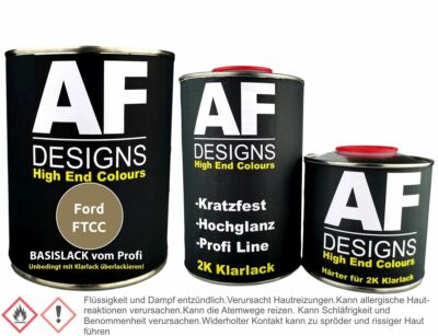 Ford FTCC Silk Metallic 1,25L Basislack Klarlack Härter Autolack spritzfertig