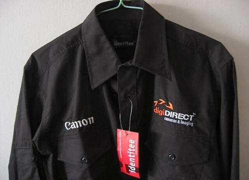 Canon identitee DigiDirect Men's Shirt S Size for small to medium built adults#a