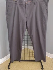 Weatherproof Vintage Chino 2.0 Pants Men's 44Wx30L Stretch Dark Grey Slim Fit
