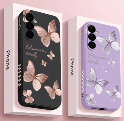 Handyhülle Case Für Samsung A16 A17 S23 S24 Ultra S25 S21 FE Slim Silikon Schutz