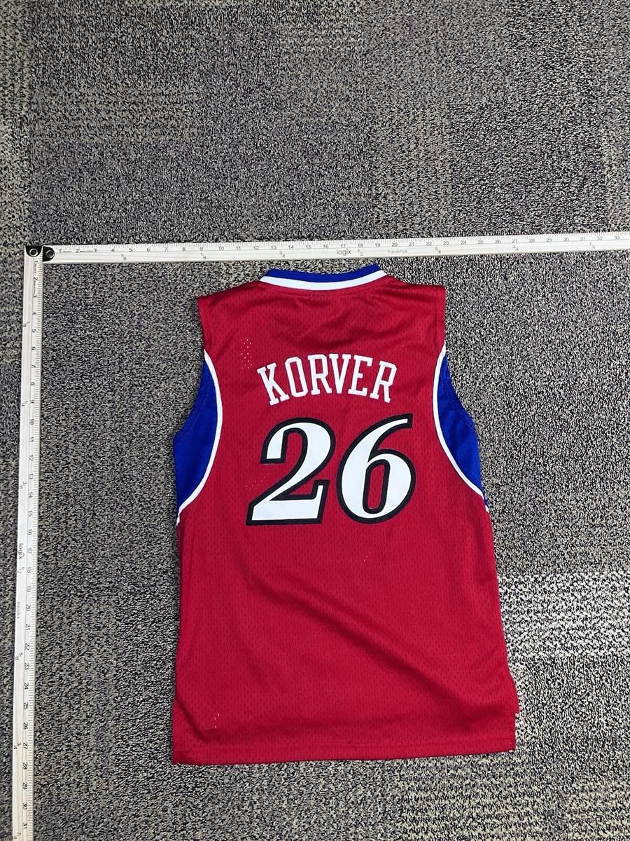 adidas - NBA 76ers カイル・コーバー ★セブンティ・シクサーズ ユニフォーム Kyle Korver #26 Philadelphia 76ers NBA Sixers Sewn Adidas