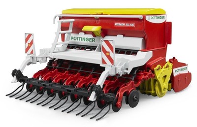 Bruder Pottinger Vitasem302Add Harrow Mount Seed Drill Br_