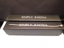 Rhona Sutton 925 Sterling Silver Bracelet & 10 Charms