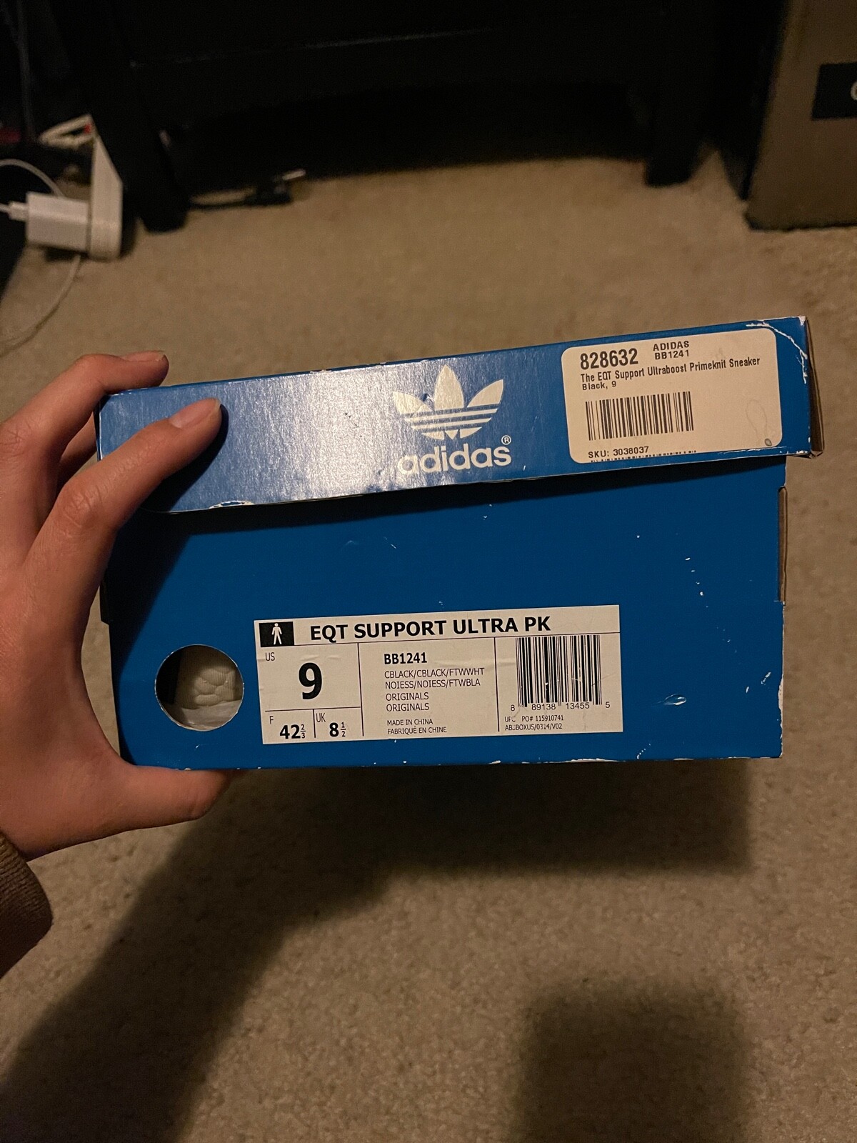 adidas eqt size 8