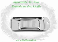 Ingwerreibe, Edelstahl - Fa. Weis.