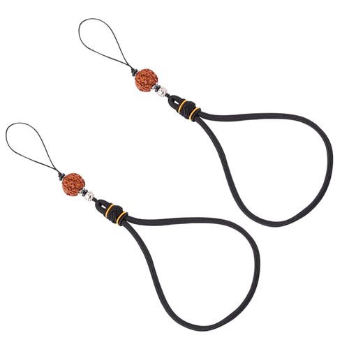 2 Pcs Bracelet Téléphone Bodhi Téléphone Bracelet Perlé Téléphone Chaîne Téléphone - Photo 9/12