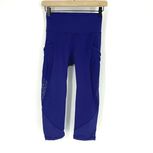 Lululemon Leggings Size 4 Womens Blue 