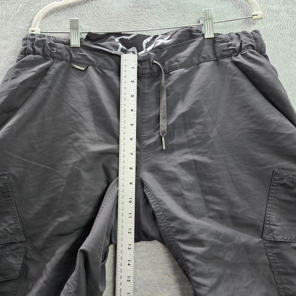 Pantalones Cortos Fox Hombres Ropa Activa 36 Gris Carga Logo BMX Motociclista Poliéster Spandex Foto 4 de 4