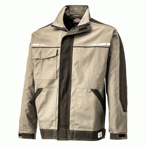Dickies Work Jacket Mens Premium GDT Lightweight Coat Black Grey Stone 3XL S XS - Picture 3 of 9