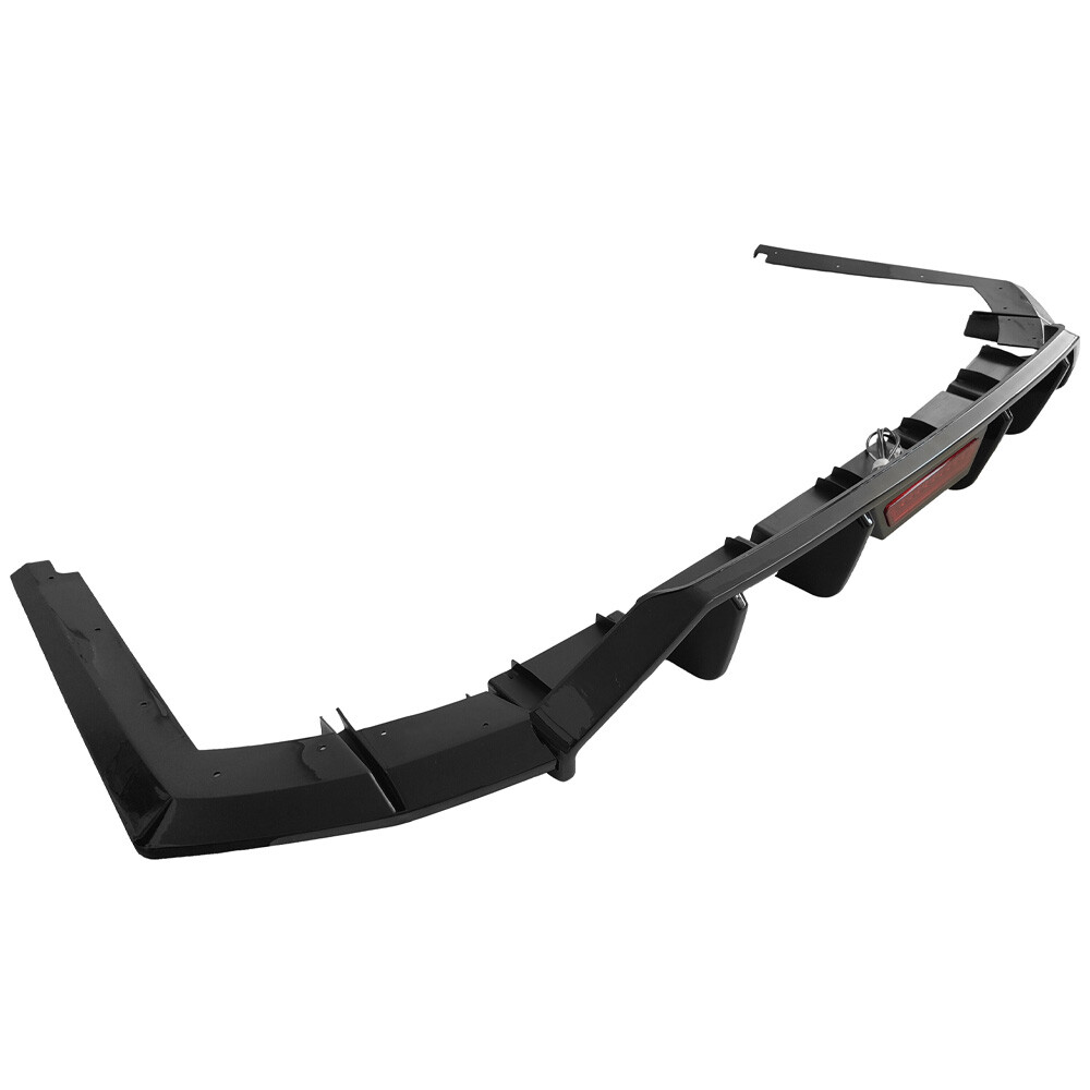 Rear Diffuser W/ LED Brake Light Fits For 2021+ HYUNDAI ELANTRA GLOSS BLACK US