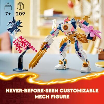 ☆AM LEGO Ninjago Sora's Elemental Tech Mech Power Mecha Toy Block