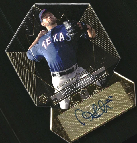 2014 Topps Supreme Supreme Styling Autographs Black #SSNM Nick Martinez /5 - Picture 1 of 2