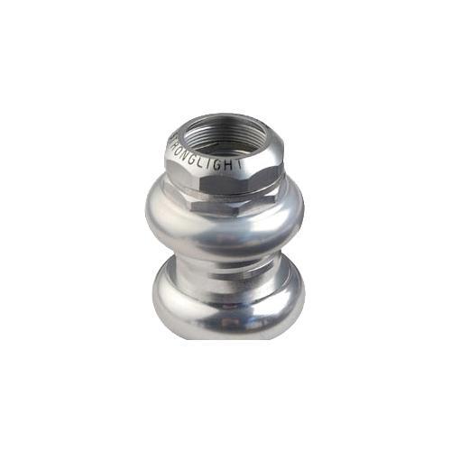 Jeu de direction vélo fileté 1 pouce Stronglight A9 Classic argent 22,2 25,4 mm