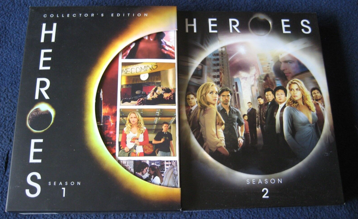 HEROES SEASON 1 Collector's Edition & Season 2 DVD NBC TV Show | eBay