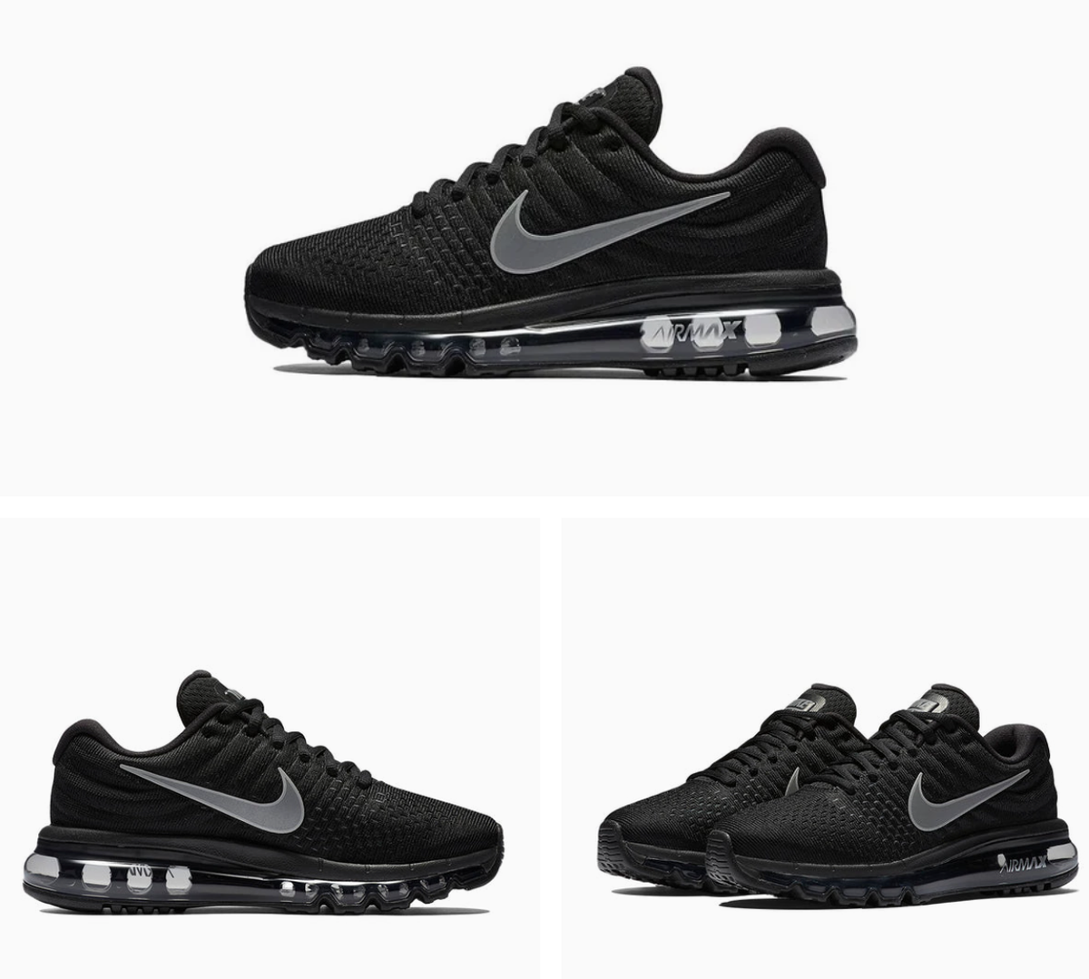 Size 10 - Nike Air Max 2017 Black W for sale online | eBay