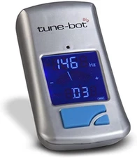Tune-Bot Gig Clip-On Digital Drum Tuner with Backlit LCD Display for Acoustic Dr