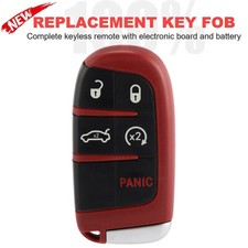 For Chrysler 300 Dodge 2011-2017 Red Keyless Smart Key Remote Fob M3n-40821302