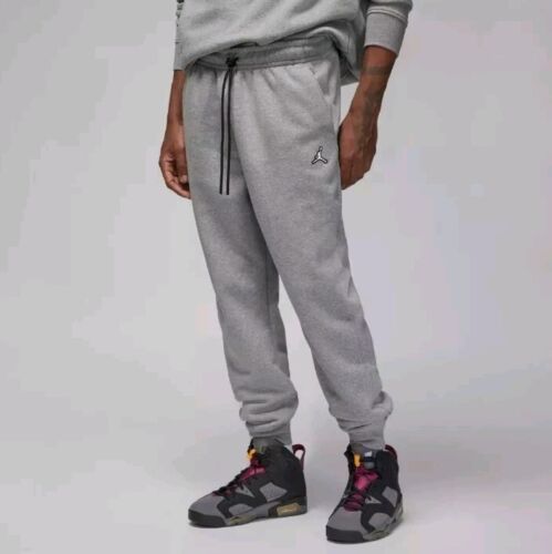 Air Jordan Brooklyn ESSENTIAL FLEECE JOGGERS Pants L Sweatpants Large DQ7340-091