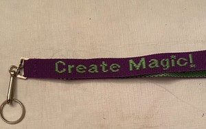 Toys “R” Us - “Create Magic!” Lanyard - Collectible