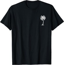 Hawaiian Beach Summer Vacation Women Men Palm Tree Unisex T-Shirt