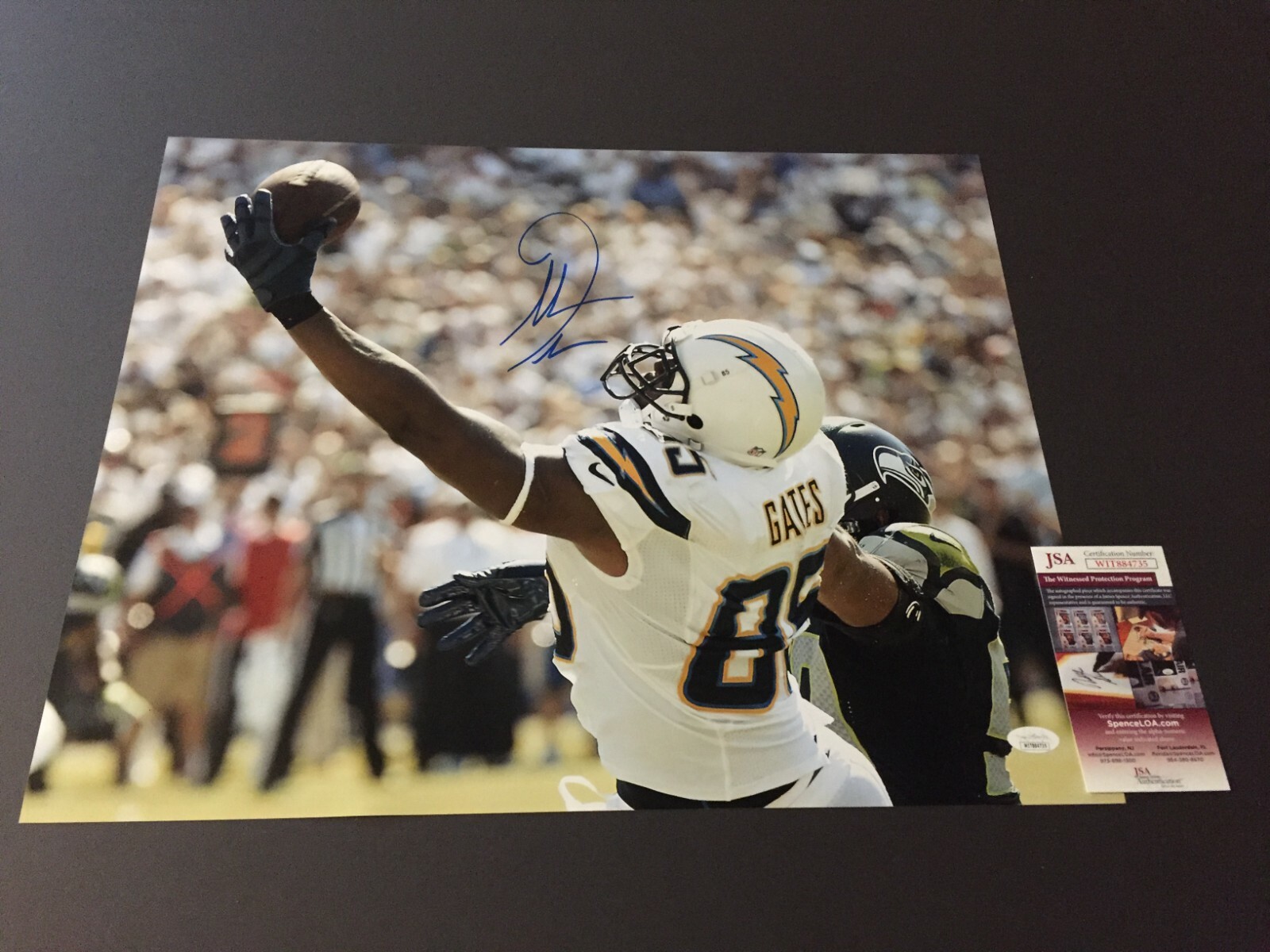 Antonio Gates Autographed Signed San Diego Chargers 16x20 Photo - Chargers - JSA Witnessed 