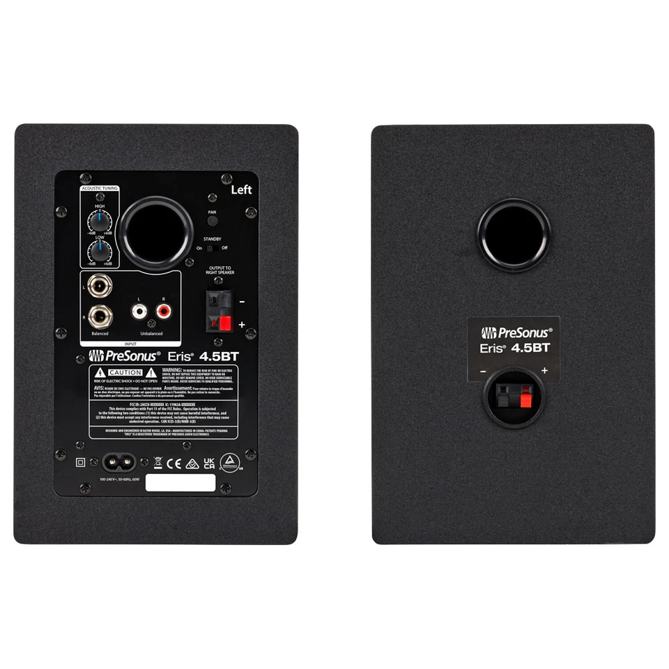 Presonus Eris 4.5BT Aktive Bluetooth Studio Monitor-Boxen 2nd Gen + Klinkenkabel - Bild 3 von 4