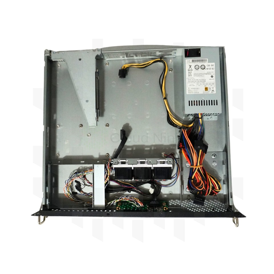 IN-WIN RA100-S315 1U 2 Bay LFF Server DDR4 Riser w/ Bracket USB Panel ...