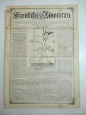 HORSE CRAMPON, Ore Washer, Car Coupler, New Breadmaking Method, Old Article 1858