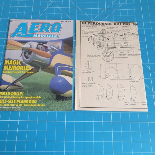 Job Lot of Vintage Aero Modeller 4 Magazines 1986 Jan-April - Picture 6 of 6