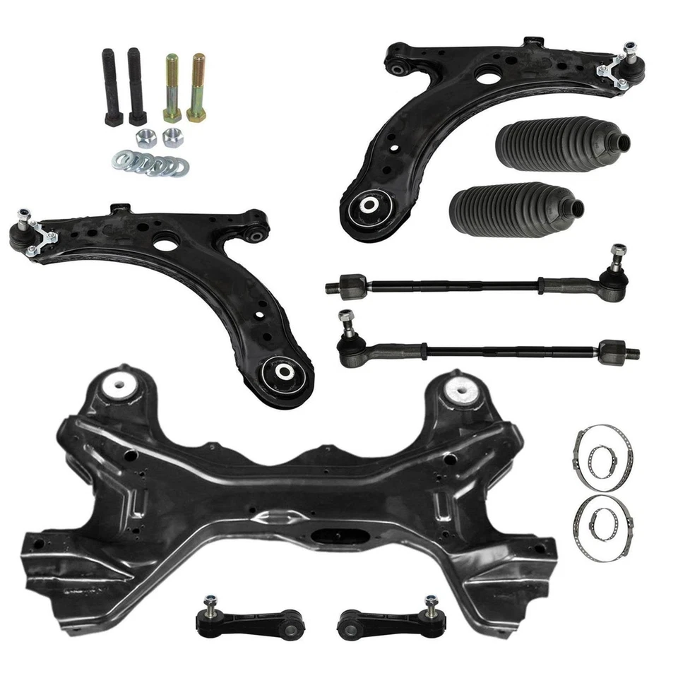 Achsträger vorne für Skoda Oktavia für Seat Leon Toledo u 9 Teile Vorderachse