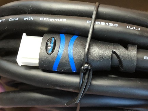 BLUE RIGGER 35 Feet HDMI Cable 4K CL3 Rated High Speed Black With Ethernet NEW - Picture 4 of 5