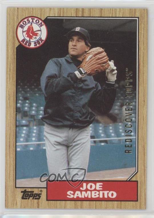 2017 Topps Rediscover Topps Buybacks Gold Joe Sambito #1987-451