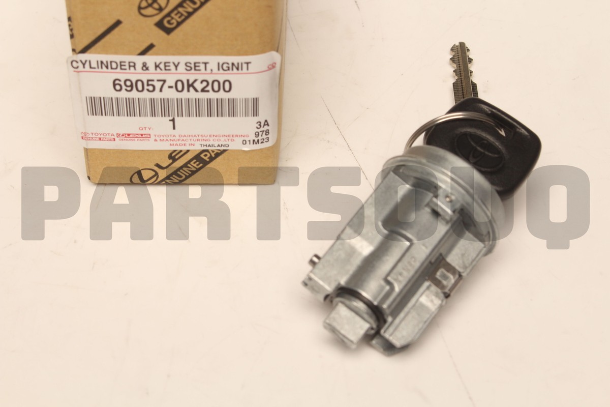 690570K200 Genuine Toyota CYLINDER & KEY SET 69057-0K200 | eBay