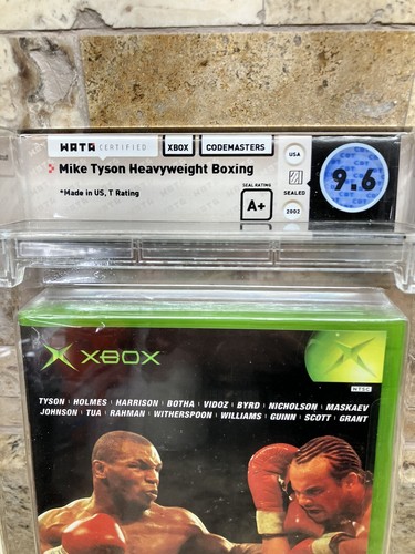 Mike Tyson Heavyweight Boxing (Microsoft XBOX, 2002) WATA 9.6, A+ SEALED, RARE - Picture 2 of 13