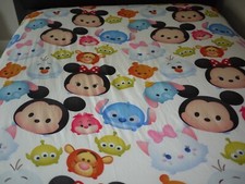 Pre-Owned Disney Tsum Tsum Full Size Fitted Sheet
