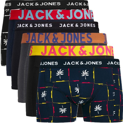 Jack Jones Boxershorts 6er Pack Herren Männer Unterhose Short Marke S M L XL XXL - Bild 12 von 14