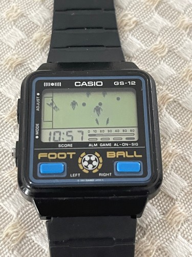 ** MINT Vintage Casio Model 478 SOCCER GAME WATCH GS-12 Made in Japan RARE  ** | eBay