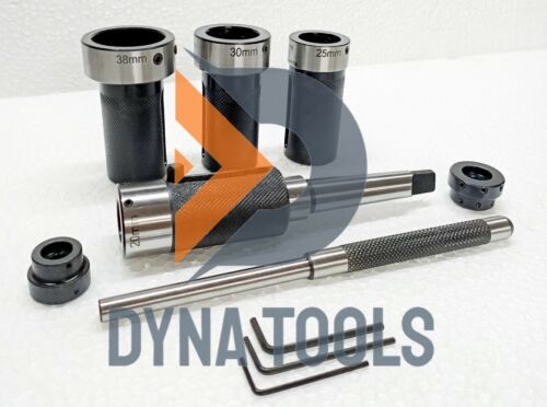 Lathe Tailstock Die Holder 10x Set MT2 Shank Holds 6 Metric & 4 Imperial Dies - Picture 4 of 11