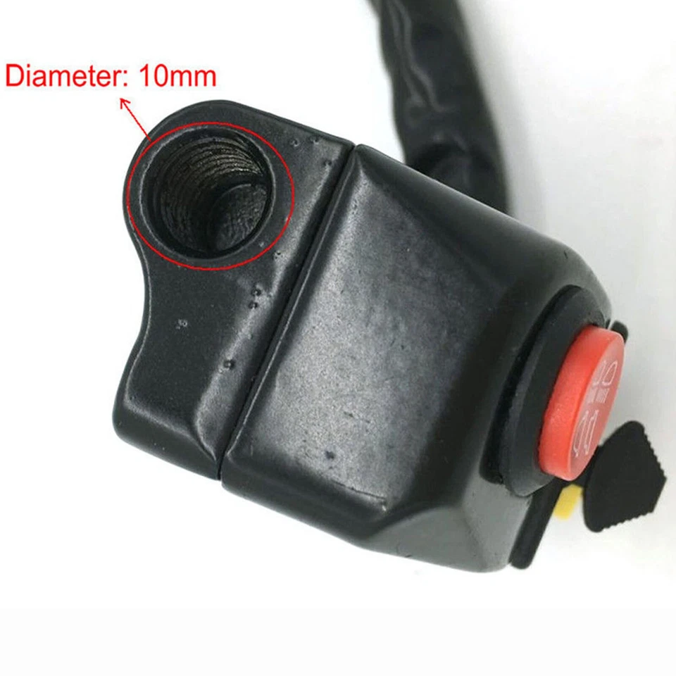 1 шт. 7/8 дюйма 22 мм переключатель поворотников на руль мотоцикла для Honda Yamaha - Изображение 4 из 4