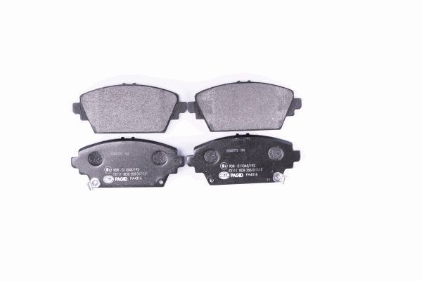 Hella 8DB 355 017-171 Bremsbelagsatz, Scheibenbremse FüR Honda MG-image