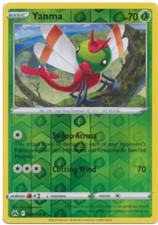 Pokemon - Crown Zenith - Yanma - 008/159 - Reverse Holo - NM/M - NEW