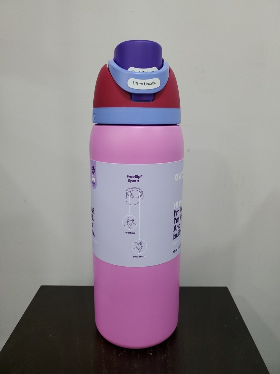 ⭐︎ALOB Owala FreeSip Stainless Steel Water Bottle / 32oz / Color