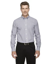 Devon & Jones D645 Men's Crown Woven Collection Banker Stripe