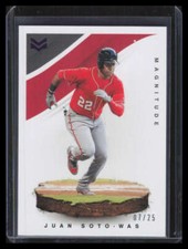 2020 Panini Magnitude Purple 6 Juan Soto 7/25