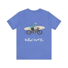 Outlaw Surf Skeleton Board Ride T-Shirt